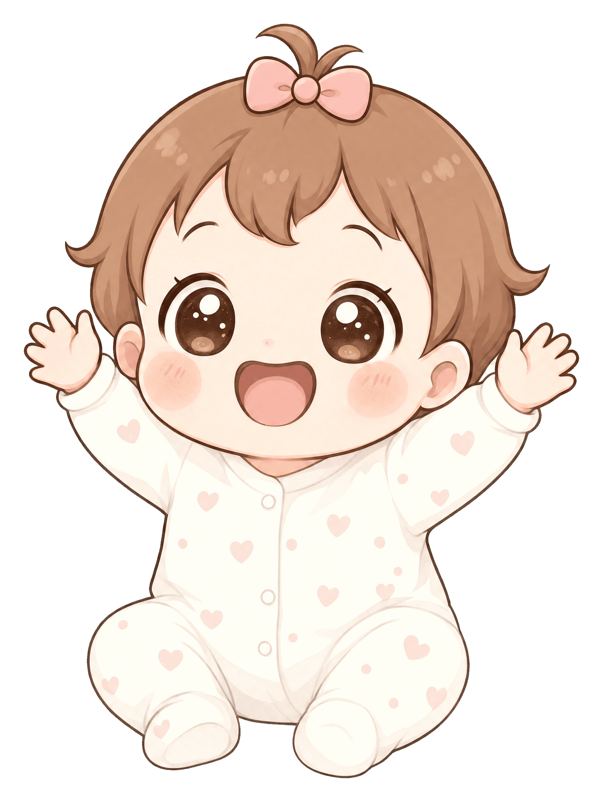 A smiling AIdorable baby